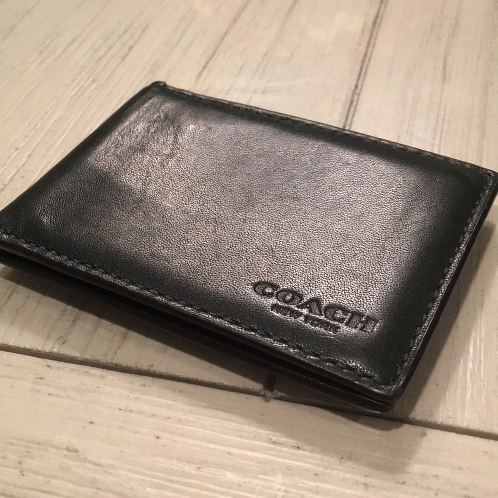 COACH ID and credit card holder